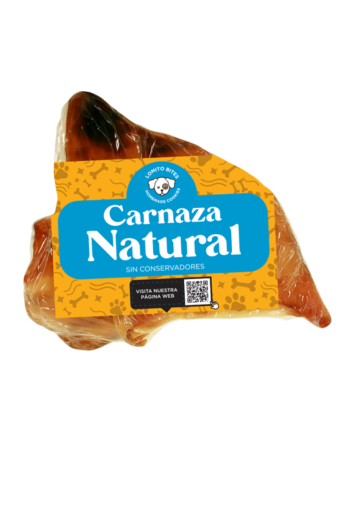 Carnaza Natural – Oreja de Cerdo Mediana