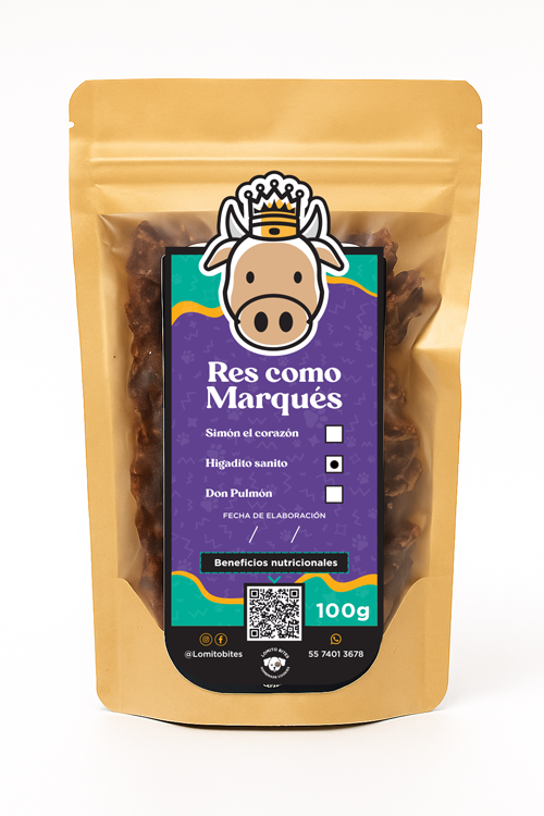 Res como Marqués – Hígado de Res 100 g